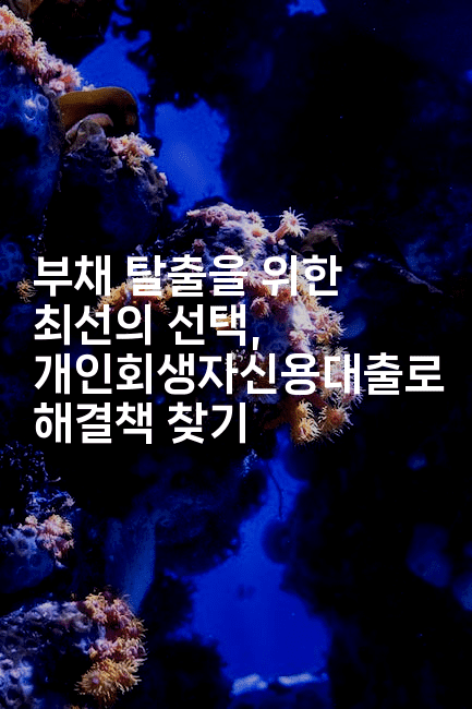 부채 탈출을 위한 최선의 선택, 개인회생자신용대출로 해결책 찾기-oTT