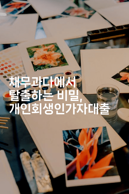 채무과다에서 탈출하는 비밀, 개인회생인가자대출-oTT